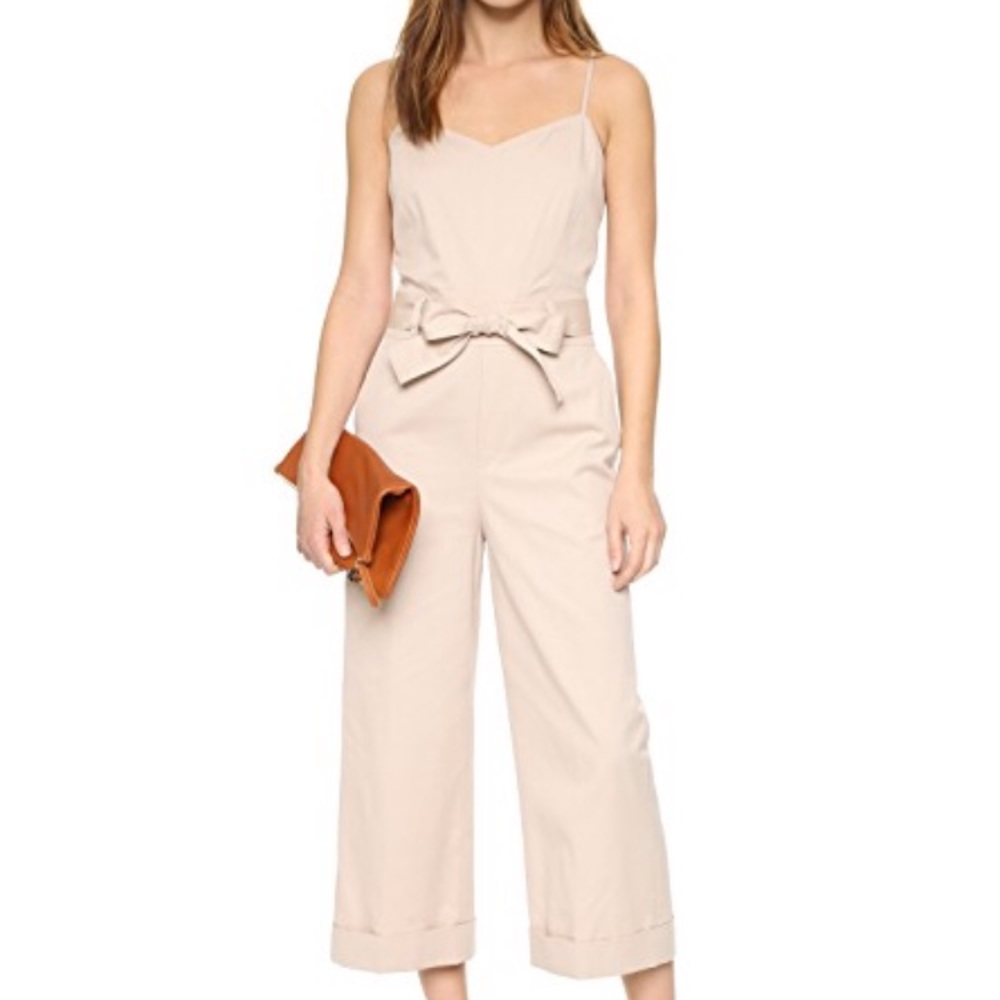 NEVER WORN CLUB MONACO TAN JUMPSUIT